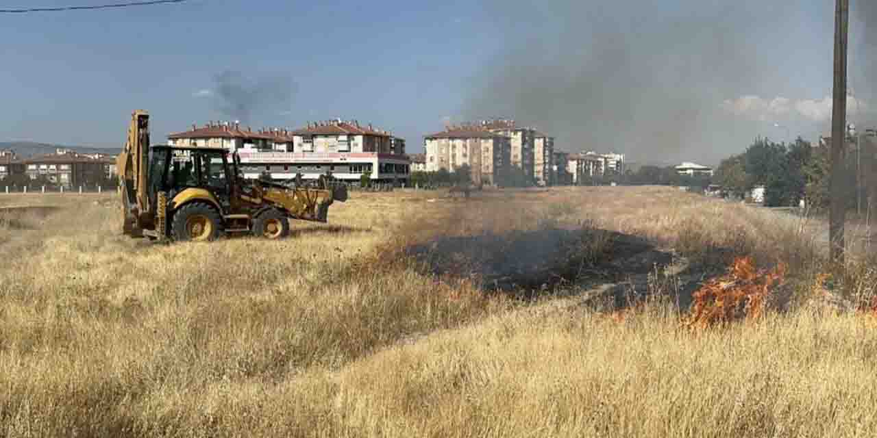 Eskişehir'de o yangın insan eliyle mi çıktı?