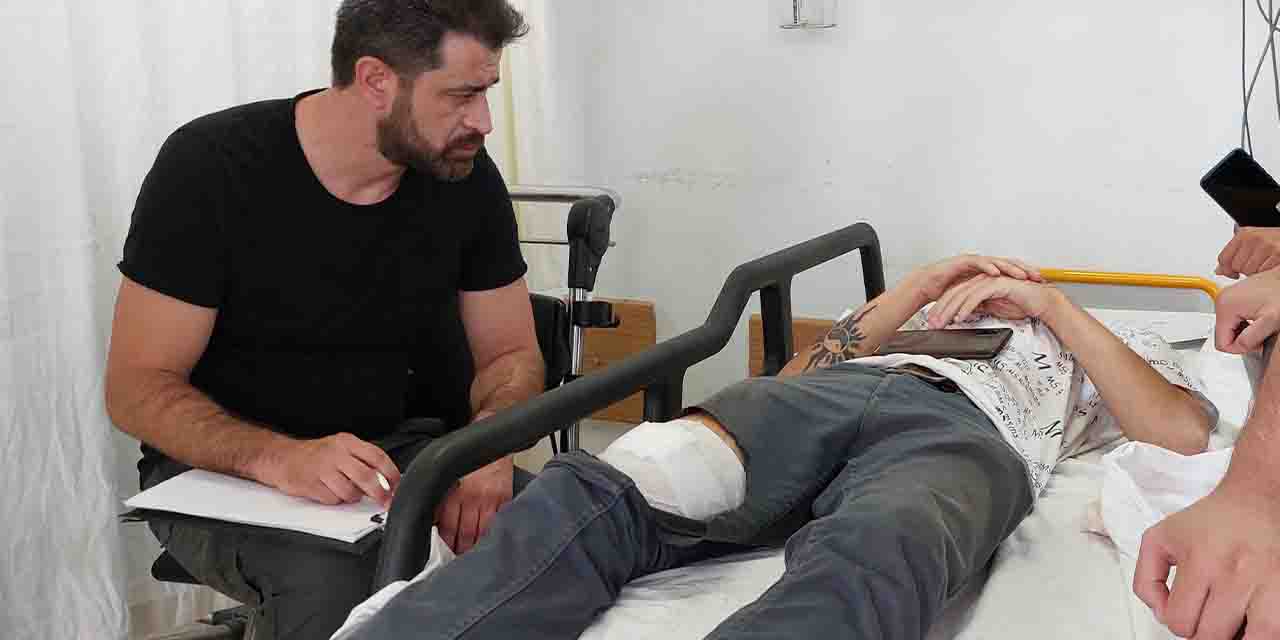 Kendini bıçakla yaralayan genç yalan ifade verdi