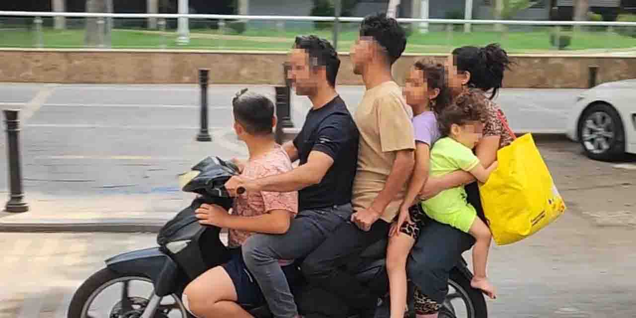 Bir motorda 6 kişi ölüme yolculuk etti
