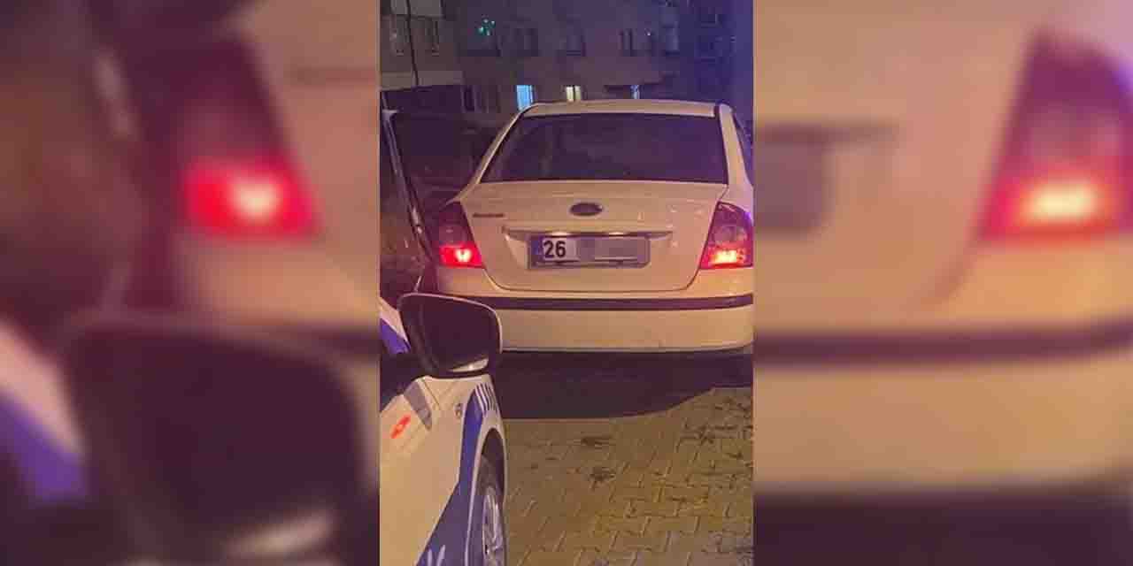 Eskişehir'de bir şüpheli kovalamaca sonucu yakalandı