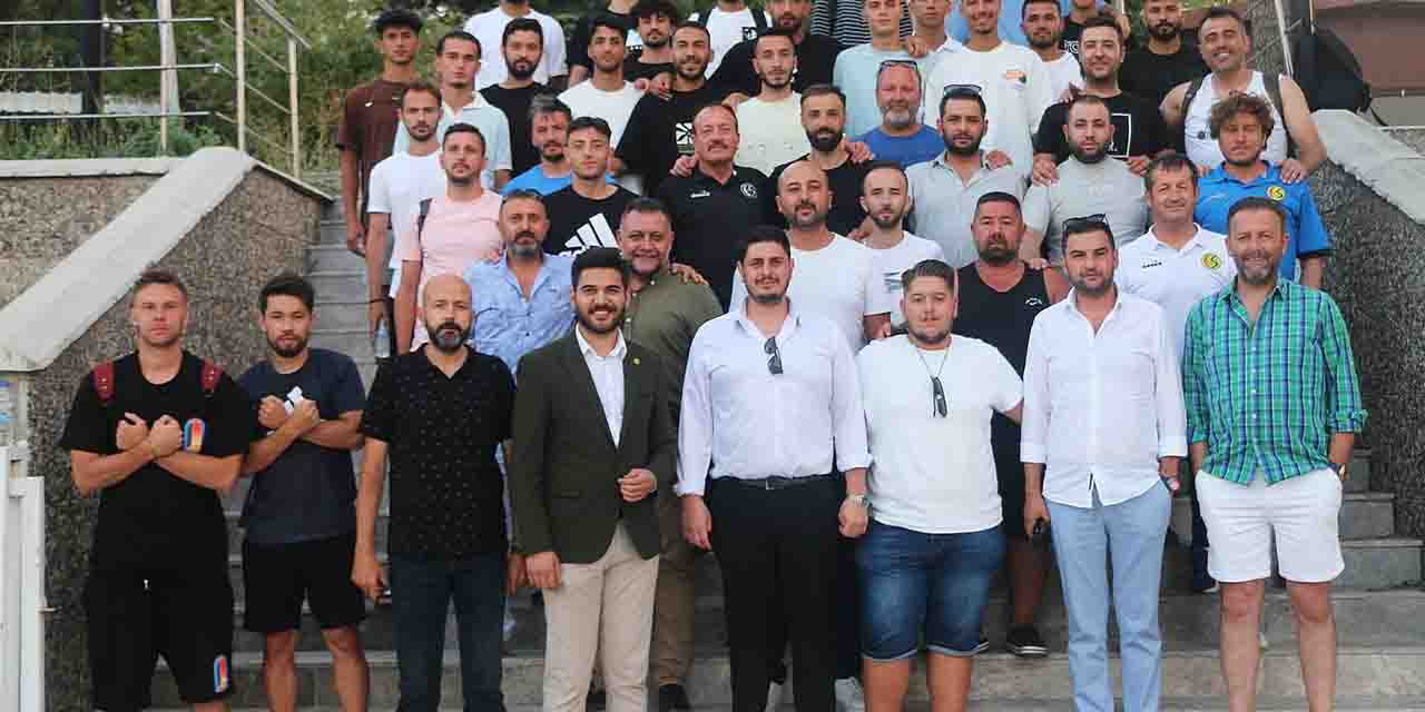 Eskişehirspor'a moral desteği