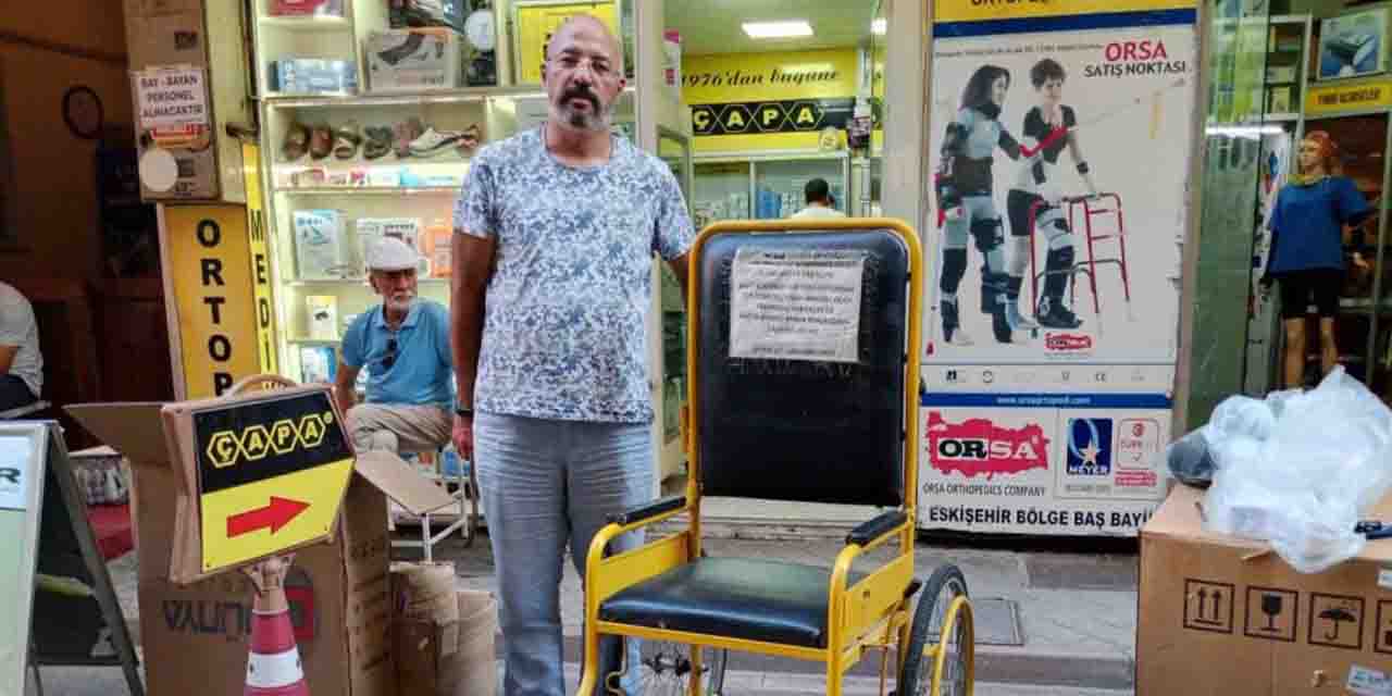 Eskişehir'de ücretsiz sedye ve sandalye hizmeti