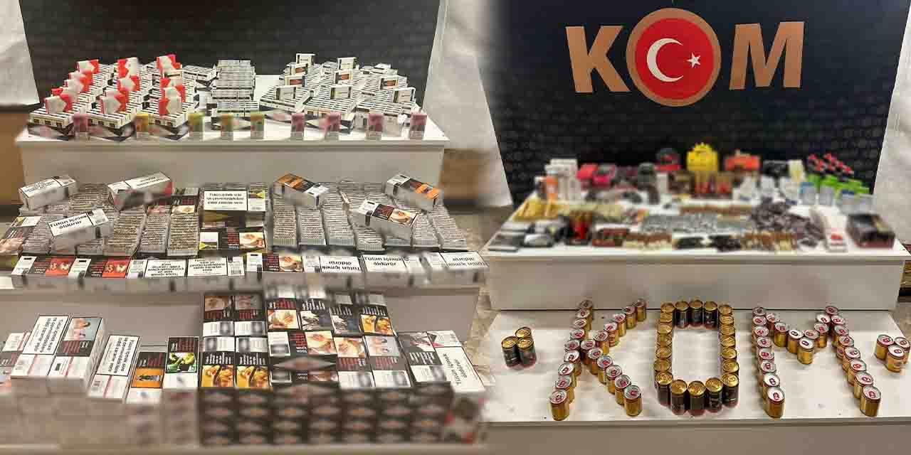 Eskişehir'de kaçakçılık yapan şahıslara baskın