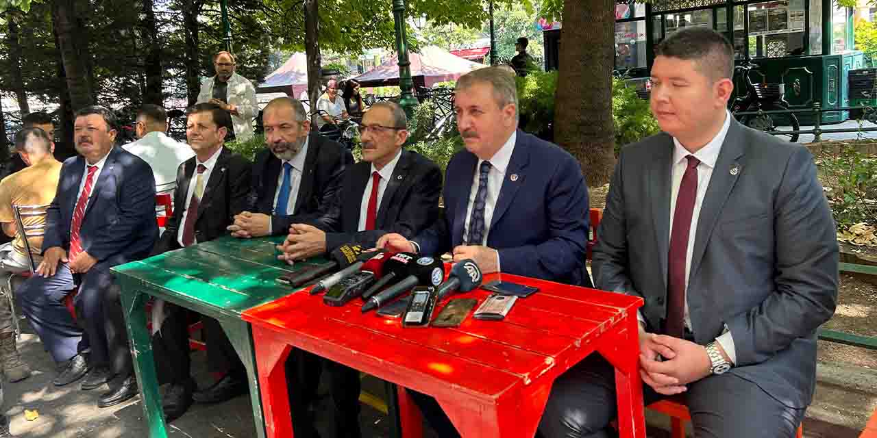 Mustafa Destici Eskişehir'den İYİ Parti'ye göz kırptı