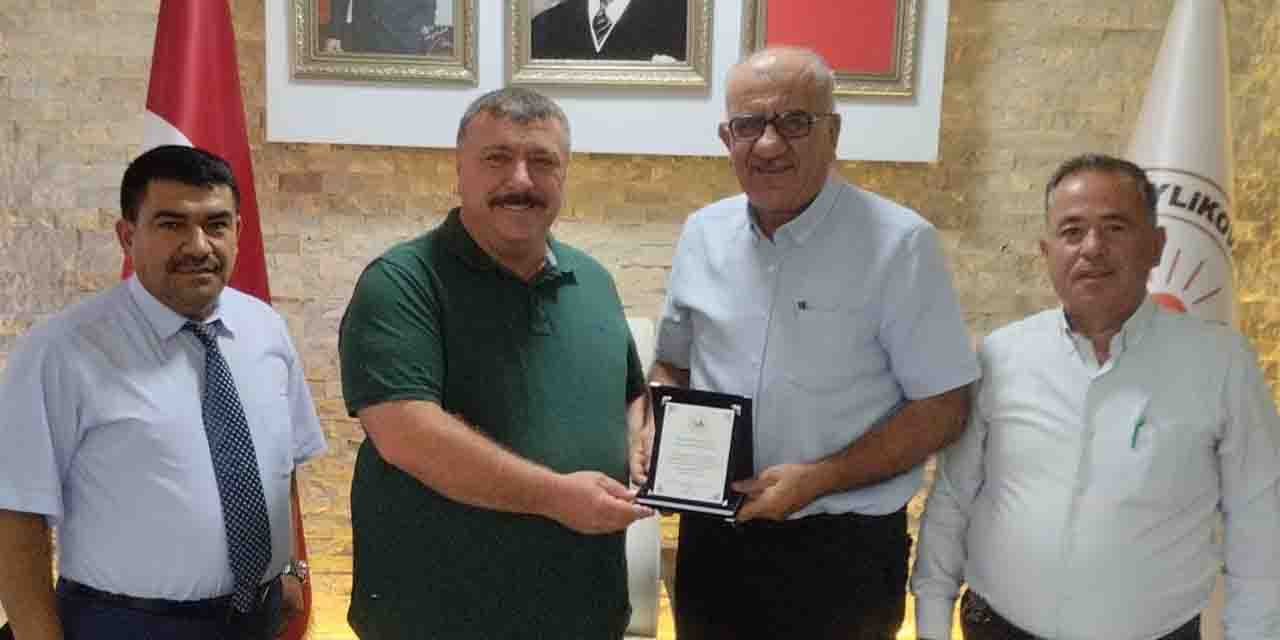 Beylikova Belediye Başkanı Özkan Alp'e anlamlı ziyaret