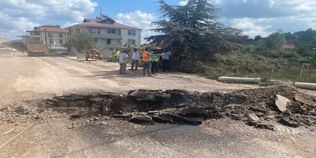 Doğalgaz çalışmasında patlama