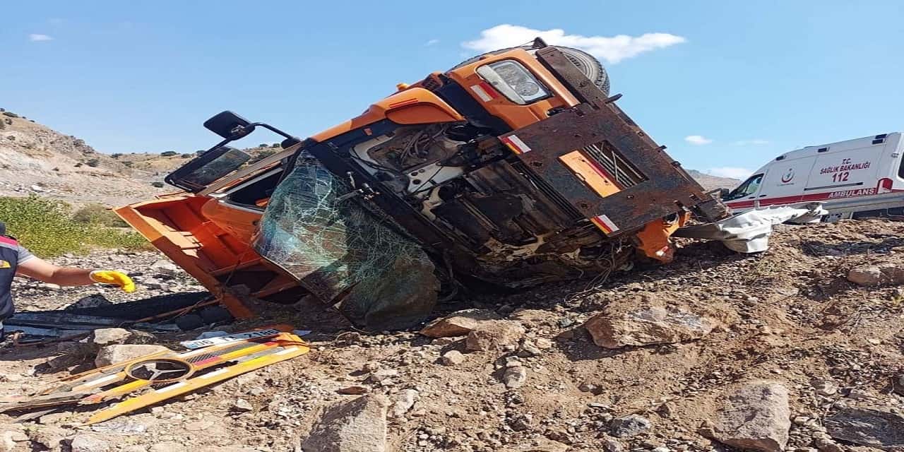 Çankırı'da feci kaza