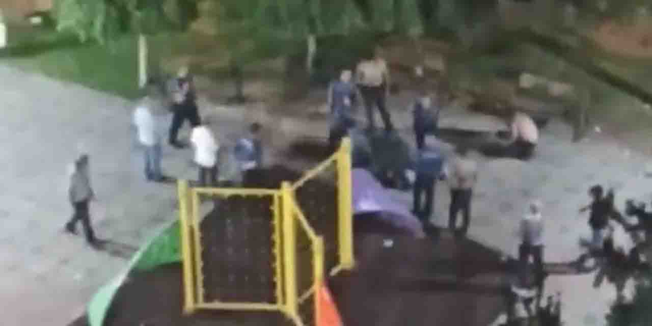 Eskişehir'de arkadaşına sinirlenip öfkesini polise kustu