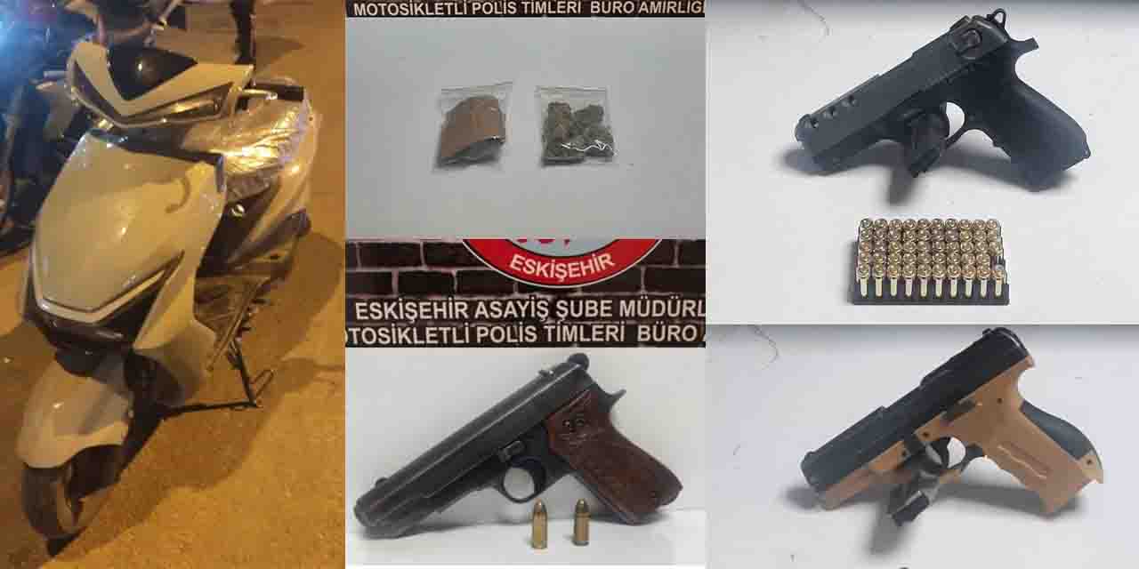 Eskişehir’de üzerlerinden çıkmayan kalmadı