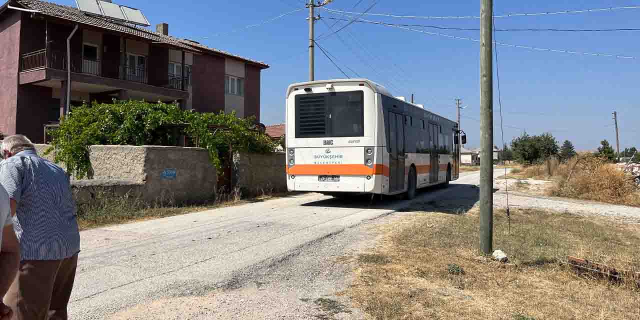 Eskişehir'de o sokakta yaşayanlara doğalgaz yok
