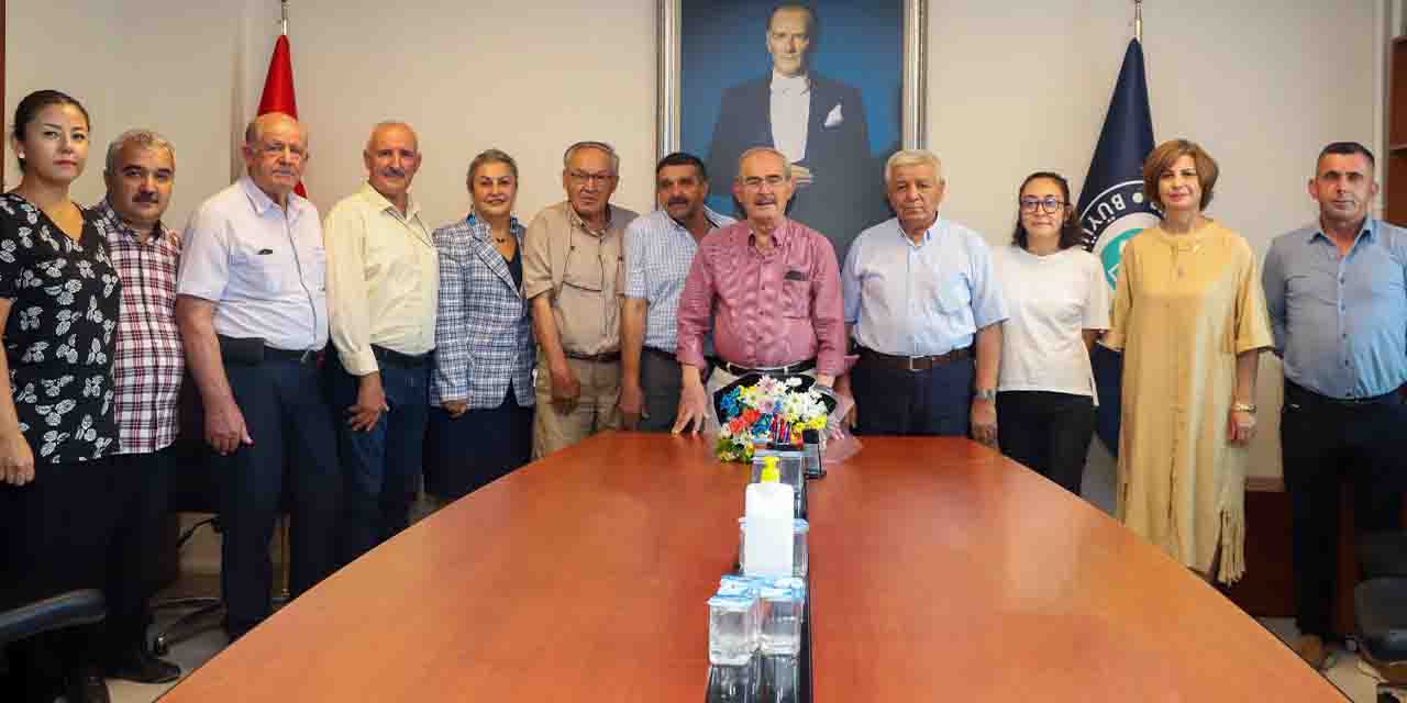 CHP Alpu teşkilatı Yılmaz Büyükerşen ile buluştu