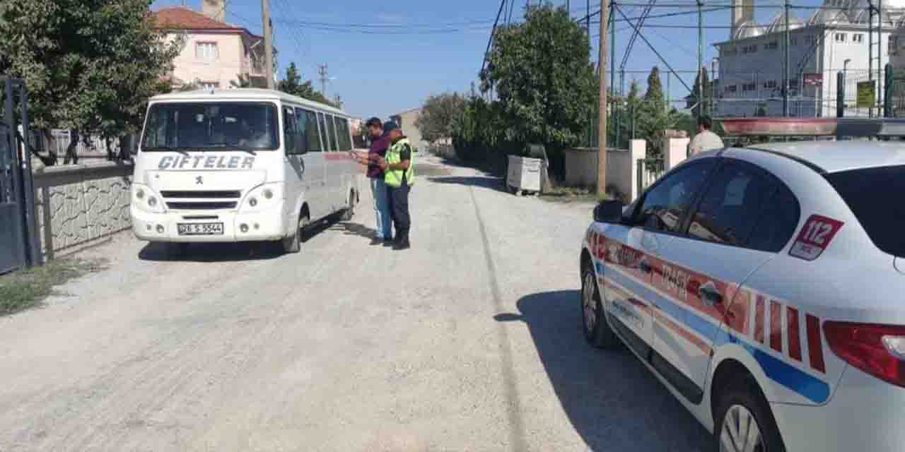 Eskişehir'deki denetimde okul servislerine ceza
