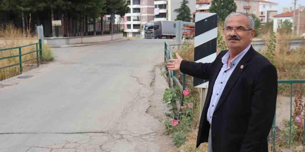 Eskişehir'deki o köprü tehlike saçıyor
