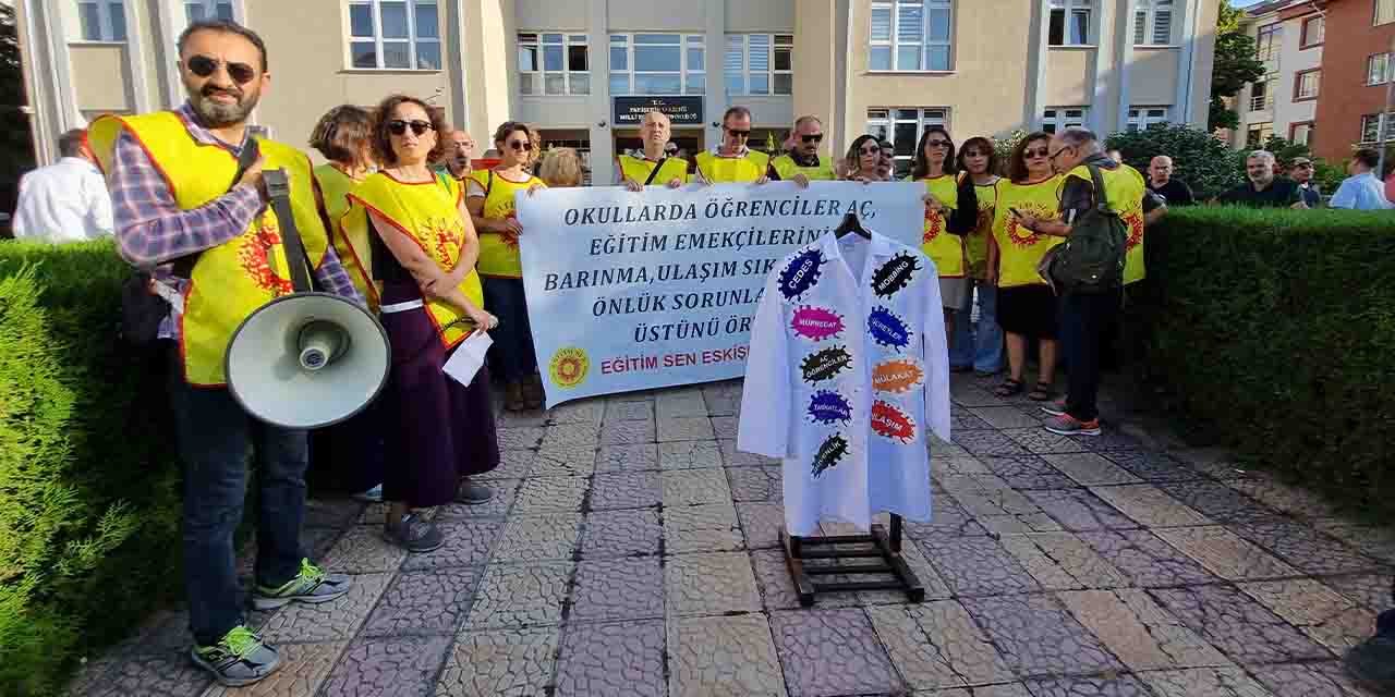 Eskişehir'de eğitimcilerden Milli Eğitim Bakanı'na adrese teslim çağrı!