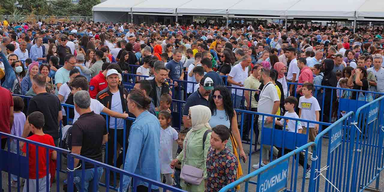 TEKNOFEST'e son gün de ilgi yoğundu