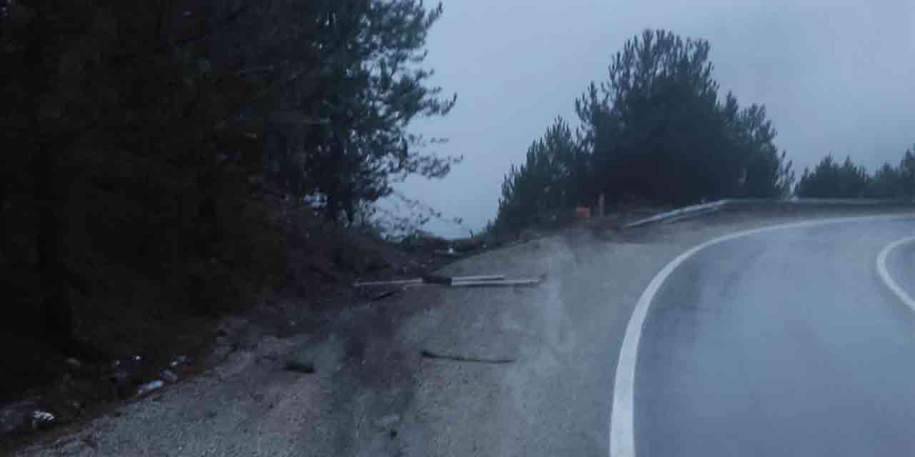 Bolu'da tanker yoldan çıktı! Sürücüsü ise...