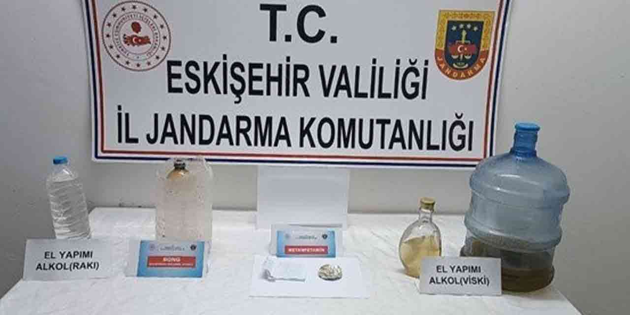 Eskişehir'de uyuşturucuya baskın!
