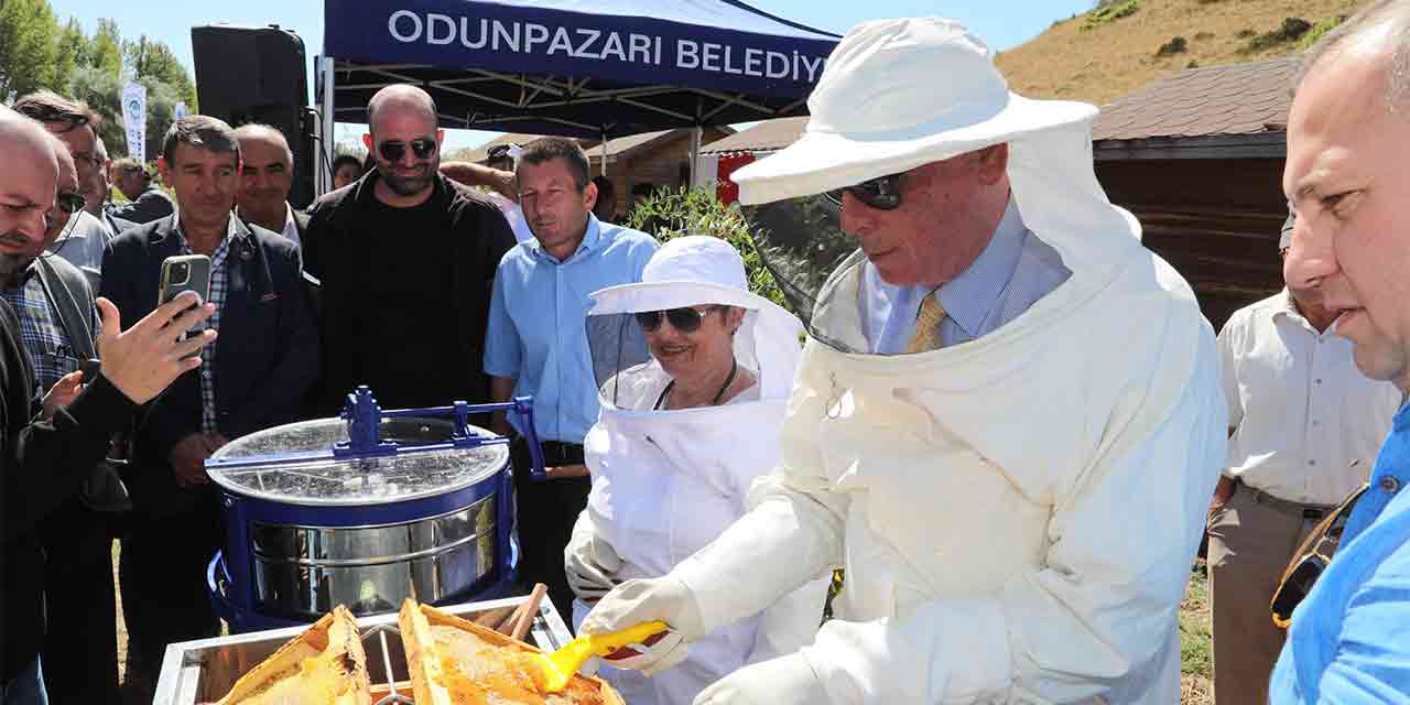 Odunpazarı'nda üretilen o ballar sahiplerine ulaştırılıyor