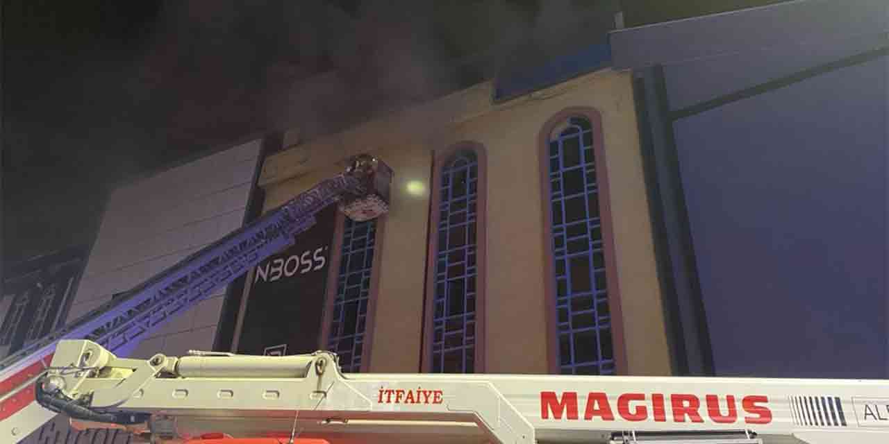 Bursa'daki yangın panik yarattı!
