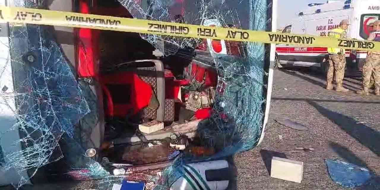 Şanlıurfa'da feci kaza!