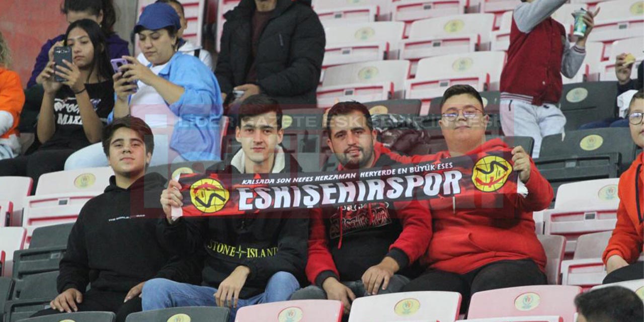 Eskişehirspor taraftarından tam destek!