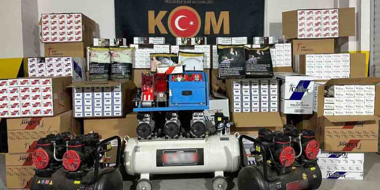 Eskişehir'de sigara operasyonu