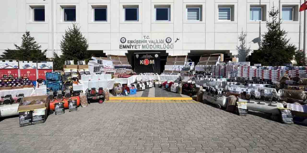 Eskişehir'deki operasyonların 1 aylık bilançosu 5 milyon!