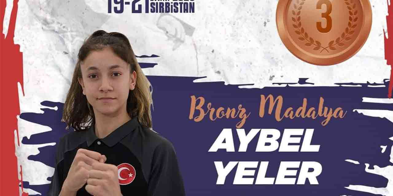 Eskişehirli milli sporcudan gururlu tablo!