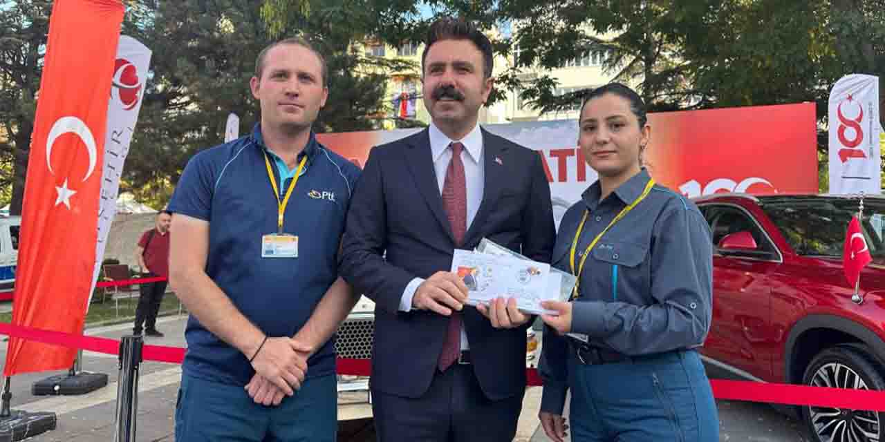 21 yıllık mektubu Eskişehir'de teslim aldı