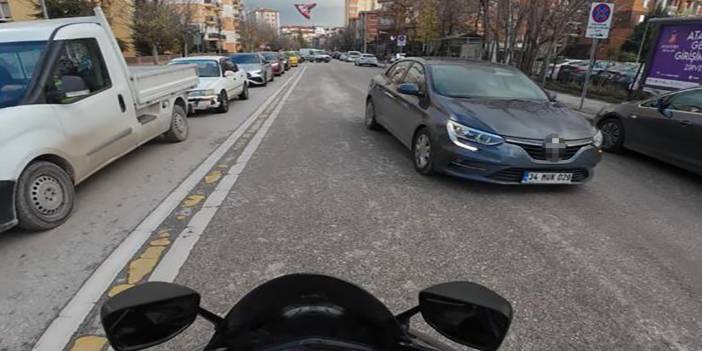 Eskişehir'de ters yöne giren sürücü kazaya davetiye çıkardı