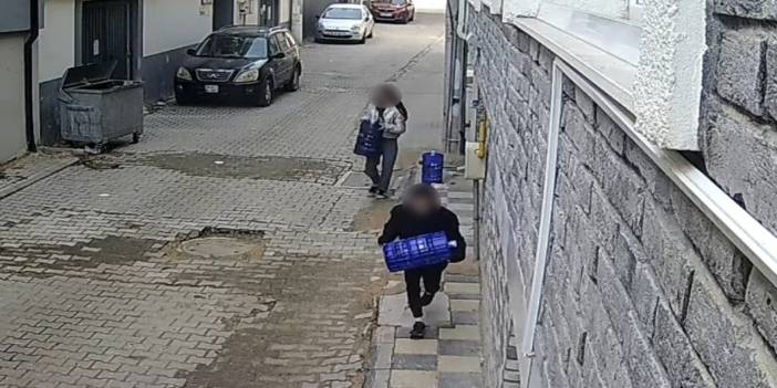 Eskişehir'de çocuklardan ilginç hırsızlık