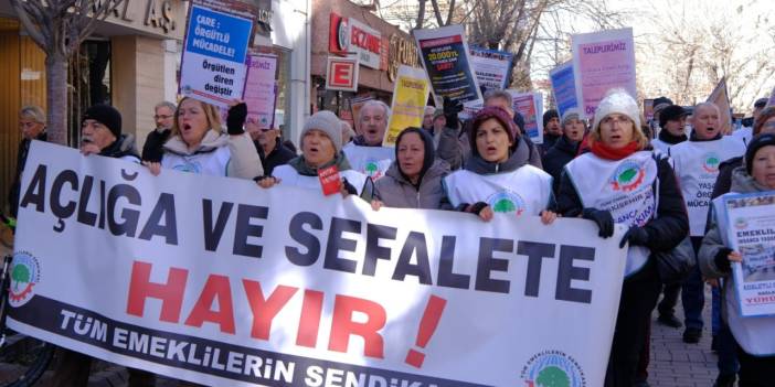 Emekliler öfkelenmesin de ne yapsın