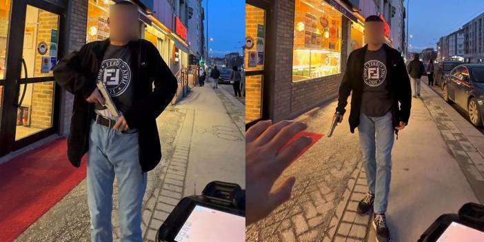 Eskişehir'de sokak fotoğrafçısına silah çekti!