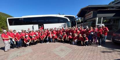 ETİ emektarları tatilde eğlendi